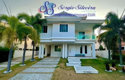 Belíssima casa finamente mobiliada no alphaville fortaleza com 4 quartos