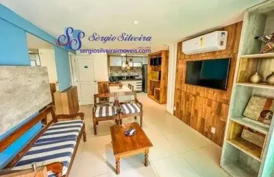 Lindo apartamento porteira fechada no porto das dunas