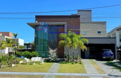 Casa mobiliada no alphaville fortaleza com 4 suítes