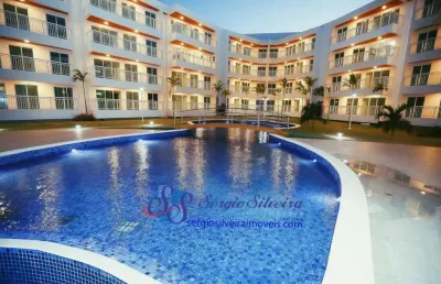 Apartamento nascente e mobiliado no porto das dunas!