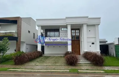 Belíssima casa para aluguel na cidade alpha com 5 suítes