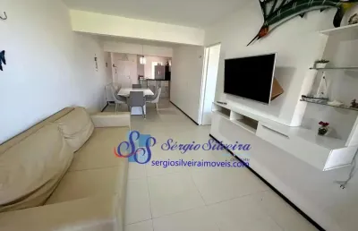 Apartamento mobiliado, nascente e vista mar no aquaville resort - porto das dunas