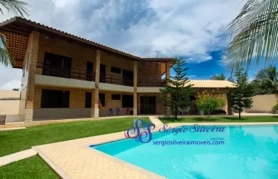 Casa toda mobiliada no porto das dunas com 4 quartos.