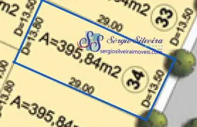 Lote nascente em excelente localização com 395,84m² no jardins ibiza