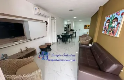 Apartamento mobiliado no paraíso das dunas com 3 suítes - porto das dunas.