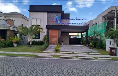 Linda casa nascente, com 4 suítes e piscina privativa na cidade alpha.