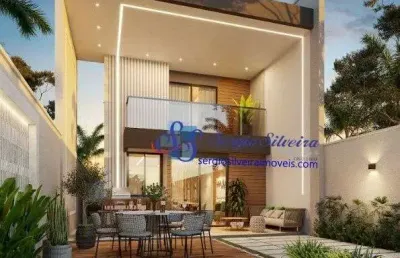 Ampla casa duplex com 3 suítes em bossa nova residence - eusébio