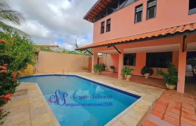 Ampla casa com 5 suítes e piscina privativa no porto das dunas!