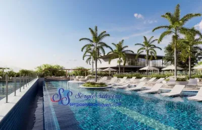 Apartamento com 2 suítes e lazer completo no garden praia - meireles!