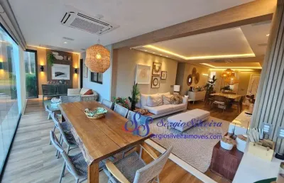 Luxuoso apartamento no mandara kauai com 3 suítes e garden privativo.