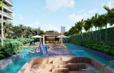 Apartamento com 4 suítes e varanda gourmet em meireles - monte roraima.