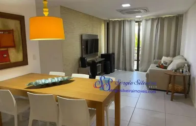Apartamento com 3 quartos e lazer completo no mandara lanai - porto das dunas