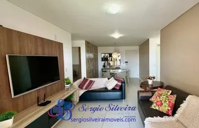 Apartamento nascente, mobiliado e com vista para o mar em porto das dunas
