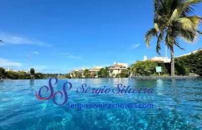 Apartamento nascente, mobiliado e com linda vista mar no golf ville - porto das dunas.
