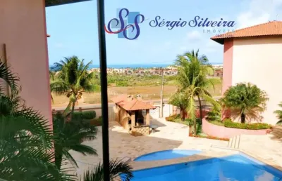 Apartamento com 2 dormitórios à venda, 80 m² por r$ 290.000,00 - porto das dunas - aquiraz/ce