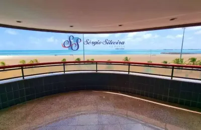 Apartamento no meireles com vista mar 4 quartos beira mar!
