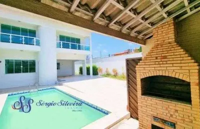 Casa com piscina, deck com churrasqueira próxima a w. soares 4 suítes josé de alencar