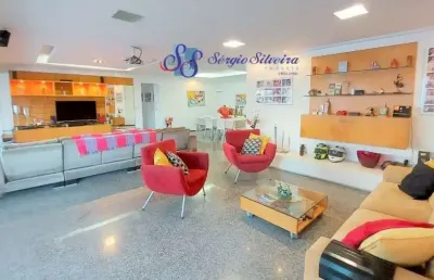 Apartamento na aldeota para venda com 3 suítes,móveis projetdos - cancun