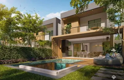 Lançamento no eusébio casa em condomínio com 4 suítes giverny