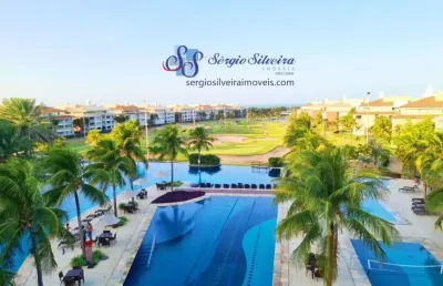 Cobertura no golf ville resort porto das dunas vista mar 176m².