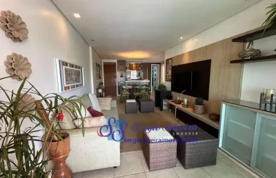 Apartamento mobiliado no condomínio de alto padrão vila do porto, com lazer completo. porto das dunas.