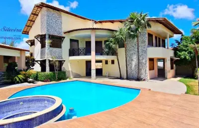 Excelente casa na sapiranga com piscina, sauna, amplo terreno.
