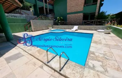 Excelente casa vista mar, mobiliada e nascente total no porto das dunas com 2 suítes
