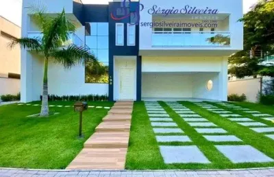 Casa de condomínio em excelente localização no eusébio com 5 suítes