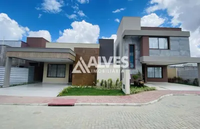 Casa com 3 quartos sendo 1 suíte master com closet em condomínio