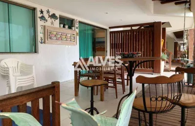 Casa de praia mobiliada com 3 suíutes em condomínio