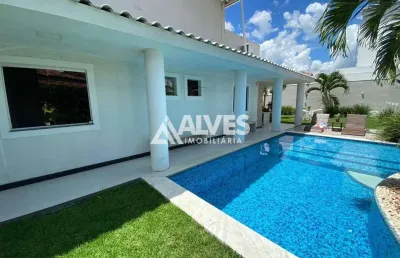 Casa de alto padrão com 4 suítes piscina e área gourmet completa