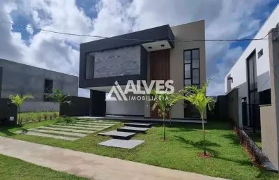Casa de alto padrão com 4 suítes condomínio alphaville