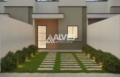 Casa com 2 quartos sendo 1 suíte no bairro papagaio