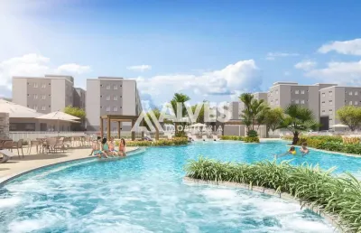 Apartamento com 2 quartos à venda na Avenida Gracindo de Freitas Medeiros, Mangabeira, Feira de Santana