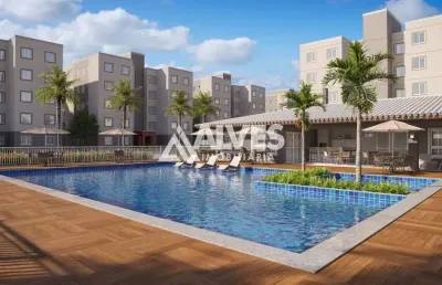 Apartamento com 2 quartos à venda na Avenida Azaleias, Registro, Feira de Santana