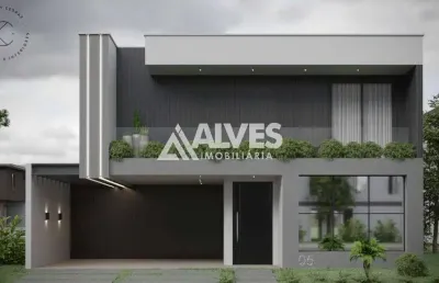 Casa de alto padrão com 3 suítes piscina e área gourmet