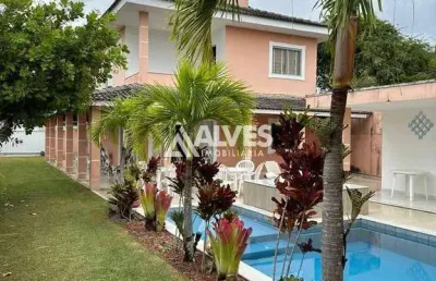 Casa com 4 quartos sendo 3 suítes em barra do jacuipe (linha verde)