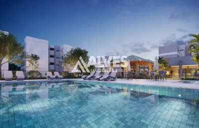 Apartamento com 2 quartos  em condominio uniq papagaio