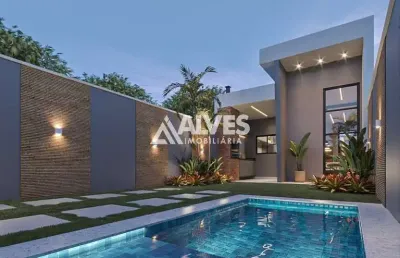 Casa com 3 quartos sendo 1 suíte master e espaço gourmet