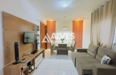 Casa com 2 quartos sendo 1 suíte no bairro campo limpo