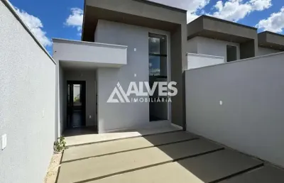 Casa com 3 quartos sendo 1 suíte  e área gourmet no bairro sim