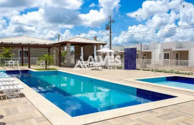 Apartamento mobiliado com 2 quartos condomínio parque flora