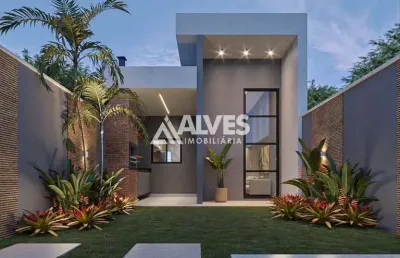 Casa com 3 quartos sendo 1 suíte master e espaço gourmet pronta para morar