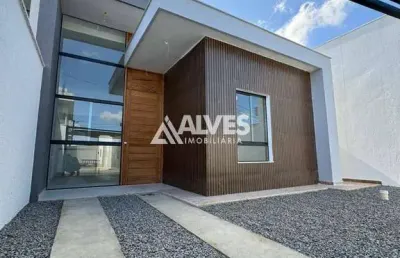 Casa com 3 quartos sendo 1 suíte  e área gourmet no bairro sim