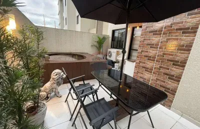 Apartamento garden mobiliado à venda no boqueirão – curitiba