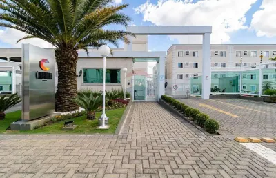 Apartamento  de  2 quartos com 40m²  no  bairro do pinheirinho