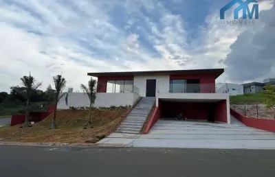 Casa com 4 dormitórios à venda, 320 m² por r$ 3.200.000,00 - condomínio campos de santo antônio - itu/sp
