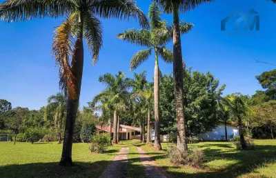 Chácara com 3 dormitórios à venda, 22476 m² por r$ 2.300.000,00 - chácara das planície - araçoiaba da serra/sp