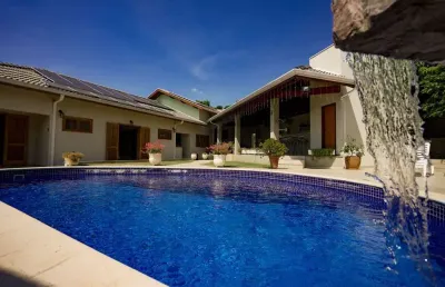 Casa no jardim paraiso ii em itu/sp com suíte master com hidromagessagem, 2 suites e mais 2 quartos auxiliares, area gourmet com piscina aquecida