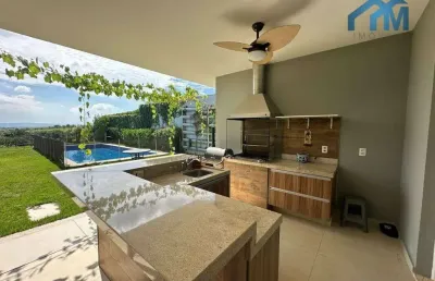 Casa com 4 dormitórios para alugar, 320 m² por r$ 16.000/mês - condomínio xapada parque ytu - itu/sp